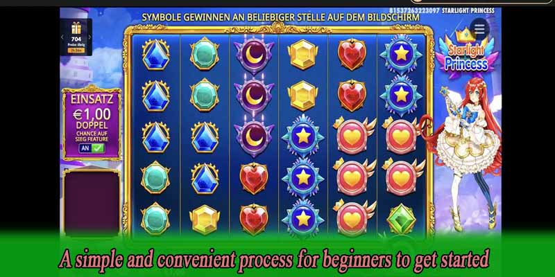 A simple and convenient process for beginners to get started