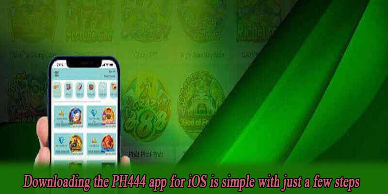 Downloading the PH444 app for iOS is simple with just a few steps