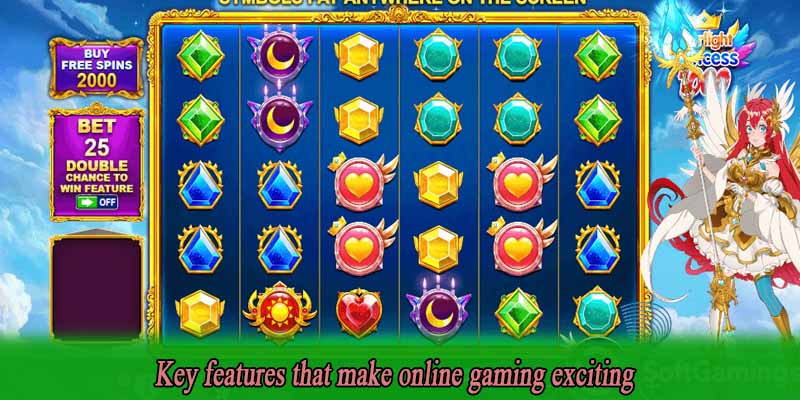 Key features that make online gaming exciting