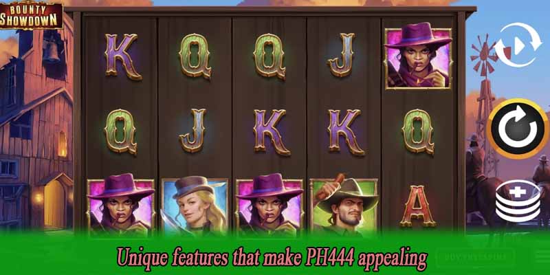 Unique features that make PH444 appealing